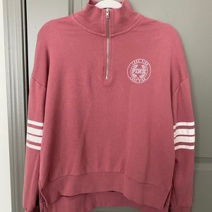 VS PINK quarter zip !!